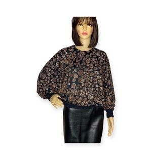 After Five Vintage Sequin Top Size S